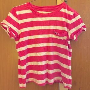 Hollister Pink & White Crop Top!